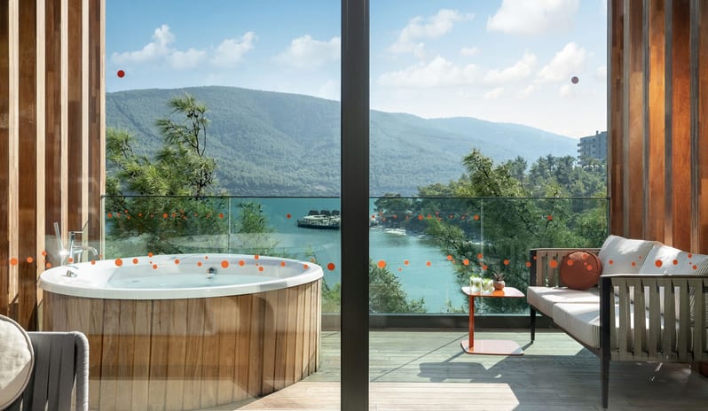 LUJO BODRUM FORES ROOM  TERRACE